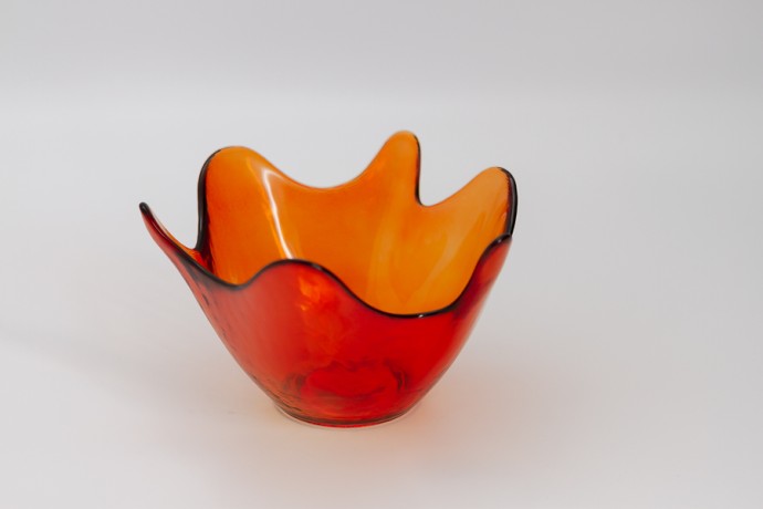 Ваза Feston, оранжевая, 16 см. SAN MIGUEL