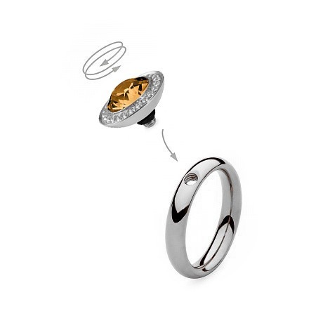 Шарм Tondo Deluxe Topaz 647071 BR/S Qudo