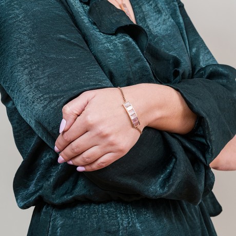 Браслет Пирамида SHELL ROSE Fiore Luna