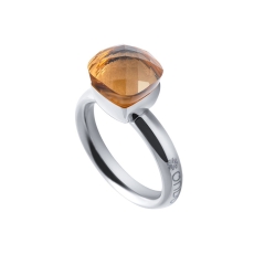 Кольцо Firenze champagne 16 мм. 612070 BR/S Qudo