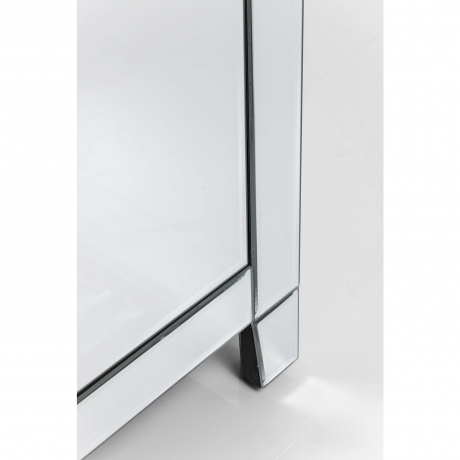 Комод Luxury, 71х76х41 см. МДФ, Стекло, Бесцветный