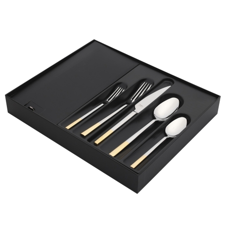 Набор столовых приборов, 30 шт. MILANO GOLD Hisar