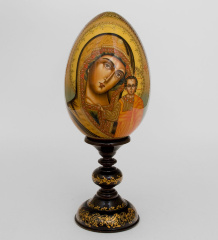 ИКО-14 Яйцо-икона "Казанская Божья матерь" Рябова Г.