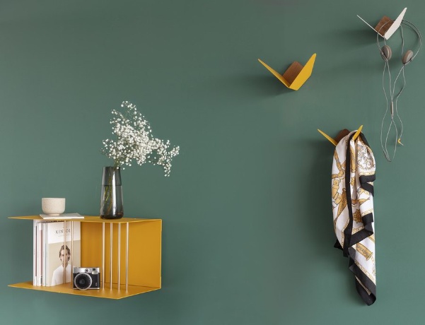 Крючок Butterflies средний, зеленый Umage