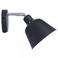 Настенный светильник, Ø15, черный/метал CARPENTER Halo Design