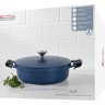 Сотейник Agile, синий, 28 см, 4 л. Maxwell & Williams