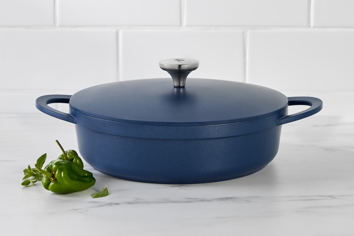 Сотейник Agile, синий, 28 см, 4 л. Maxwell & Williams