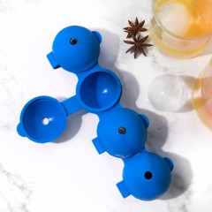 Форма для льда Colorworks Sphere в подарочной коробке, 21,5x7x4 см.силикон марки LFGB BLUE Kitchen Craft