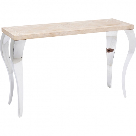 Консоль Cottage, коллекция "Коттедж" 120*76*40, МДФ, Нержавеющая сталь, Коричневый