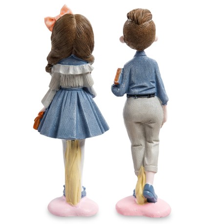MN-106  Комплект фигурок 2 шт. "Парочка в голубом"