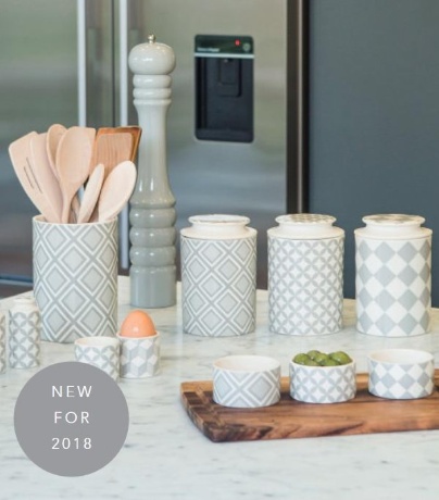 Ёмкость для хранения City, серый, 16 см. T&G