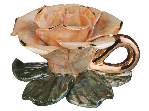 Подсвечник "Роза" 11х6 см.