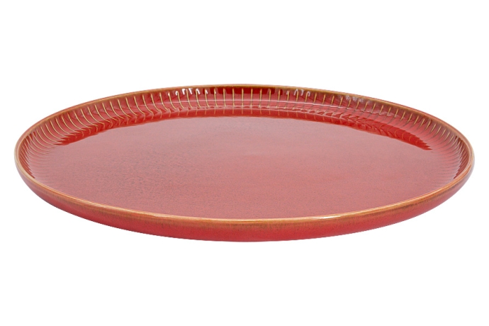 Тарелка обеденная Comet терракота, 28 см. Home & Style