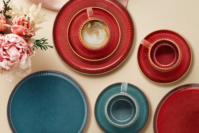 Тарелка обеденная Comet терракота, 28 см. Home & Style