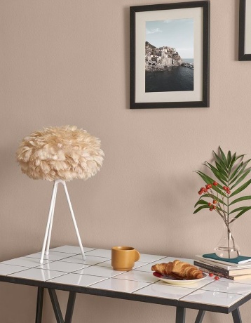 Плафон Eos light brown mini, 35х20 см. Umage