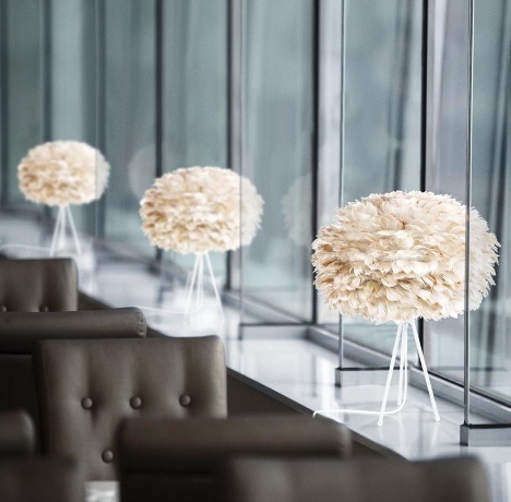 Плафон Eos light brown mini, 35х20 см. Umage