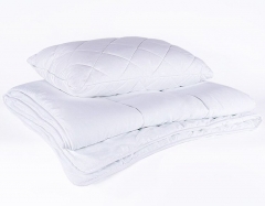 Одеяло всесезонное с бамбуком в чехле из хлопка "Стебель бамбука", 200х220 см. Natures