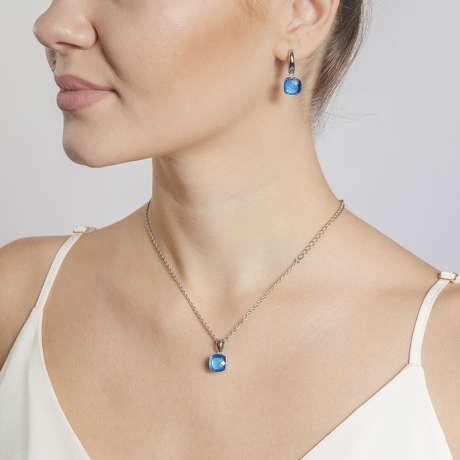 Серьги Firenze ocean 300357 BL/S Qudo