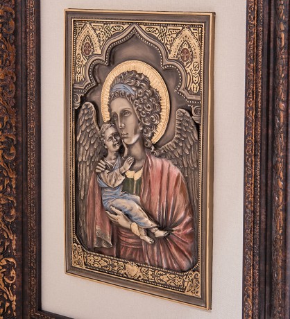 WS-947/ 5 Панно "Ангел с ребенком"