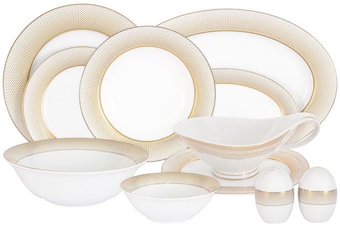 Обеденный сервиз Вирджиния, 12 персон, 50 предметов, Midori
