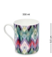 JK-257 Кружка "Орнамент" (Ornamento di colore Pavone)
