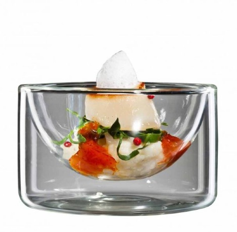 Набор для порционной подачи закусок и десертов, 6 шт. 400 мл. Bloomix