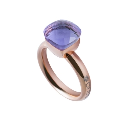 Кольцо Firenze medium orchid 17.2 мм. 611984 R/RG Qudo