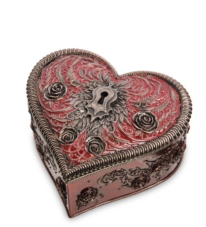 WS-1126 Шкатулка "Сердце и ключ" (Vincent Hie)