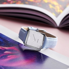 Часы MIAMI Silver Light Blue Suede IV24Q1248 Danish Design