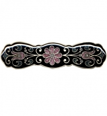 Заколка для волос Ромашка G40562 BW/V Clara Bijoux