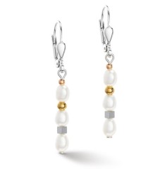 Серьги White-Tricolour 1107/20-1642 Coeur de Lion