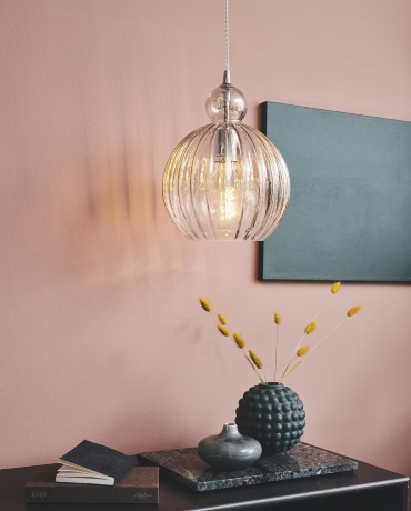 Подвесной светильник Ball Ball, O 25 см. янтарный Halo Design