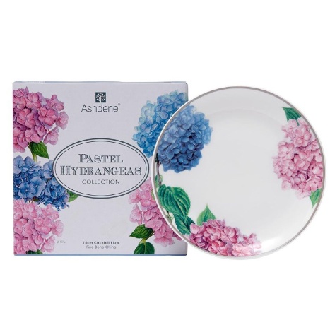 Тарелка десертная, 15x15x1,5 см. Hydrangeas ASHDENE