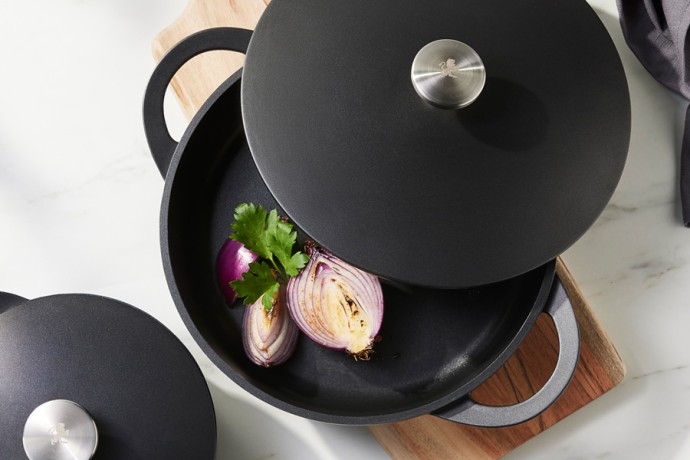 Сотейник Agile, чёрный, 28 см, 4 л. Maxwell & Williams