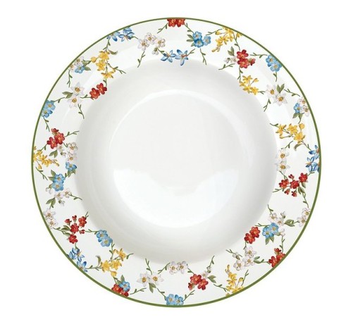 Тарелка суповая Сад мечты, 21,5 см. Easy Life