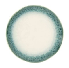 Тарелка закусочная Nuances, голубая, 21 см. Easy Life