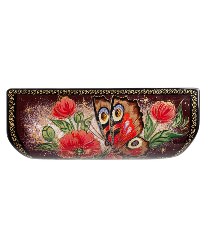 ШК-30/ 84 Шкатулка "Павлиний глаз" исп. Николаева Е.