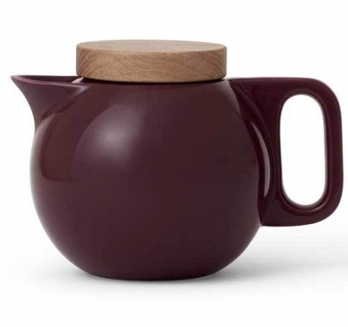 Чайник заварочный с ситечком Jaimi™ 650 мл. бордовый Viva Scandinavia