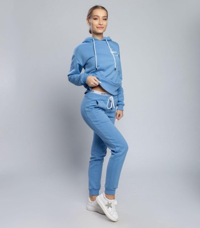 Брюки женские 9080/5, обхват бедер 090, рост 182, небесный (Serge)