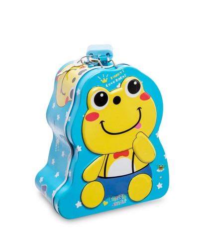 BX- 19/2 Металлическая копилка "Лягушонок"