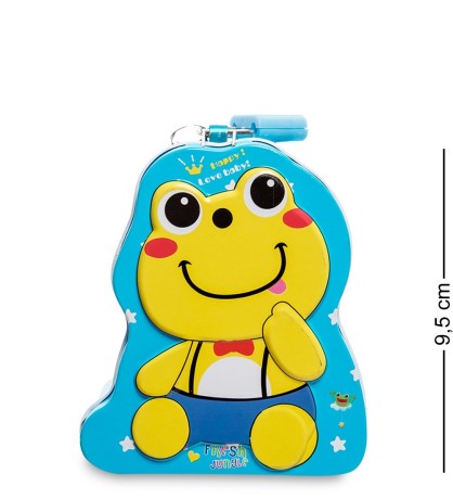 BX- 19/2 Металлическая копилка "Лягушонок"