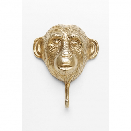 Крючок для одежды Monkey, коллекция "Обезьяна" 20*26*8, Алюминий, Золотой