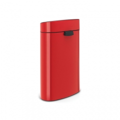Мусорный бак Touch Bin New (40 л), Пламенно-красный Brabantia