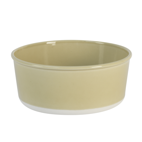 Салатник, 20 см. цвет кремовый, CANTINE VERT Jars