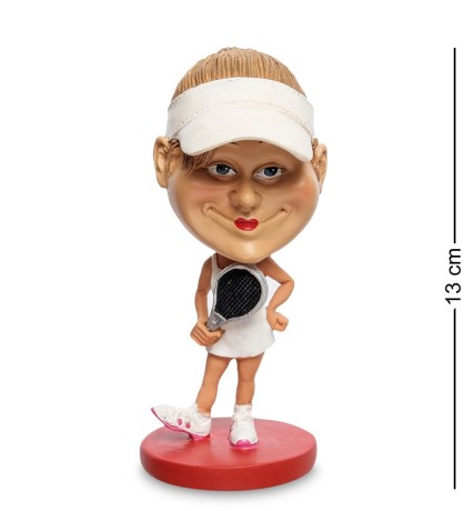 RV-689 Фигурка-болванчик "Теннисистка" (W.Stratford)