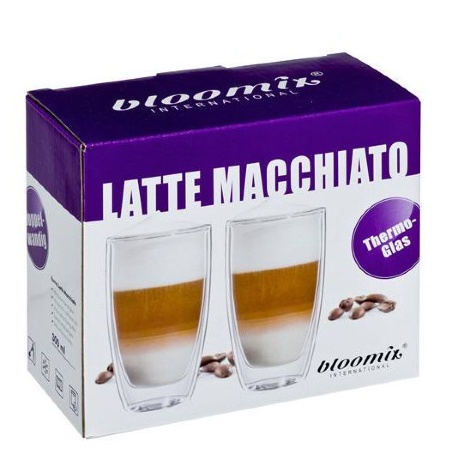 Дуэт бокалов для Latte Macchiato, Bloomix