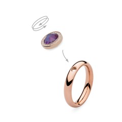 Шарм Canino Deluxe burgundy delight 646376 BL/RG Qudo