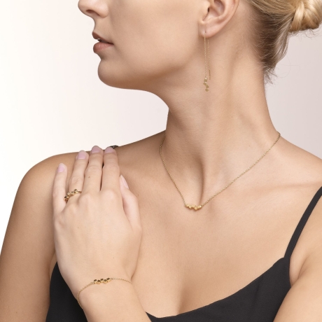 Кольцо Gold 18 мм 5070/40-1600 56 Coeur de Lion