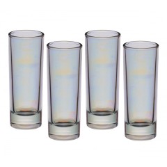 Набор рюмок BarCraft Rainbow, 60 мл, 4 шт. Kitchen Craft