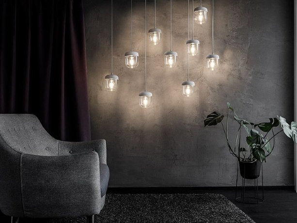 Плафон Acorn white brass, 14х16 см. Umage